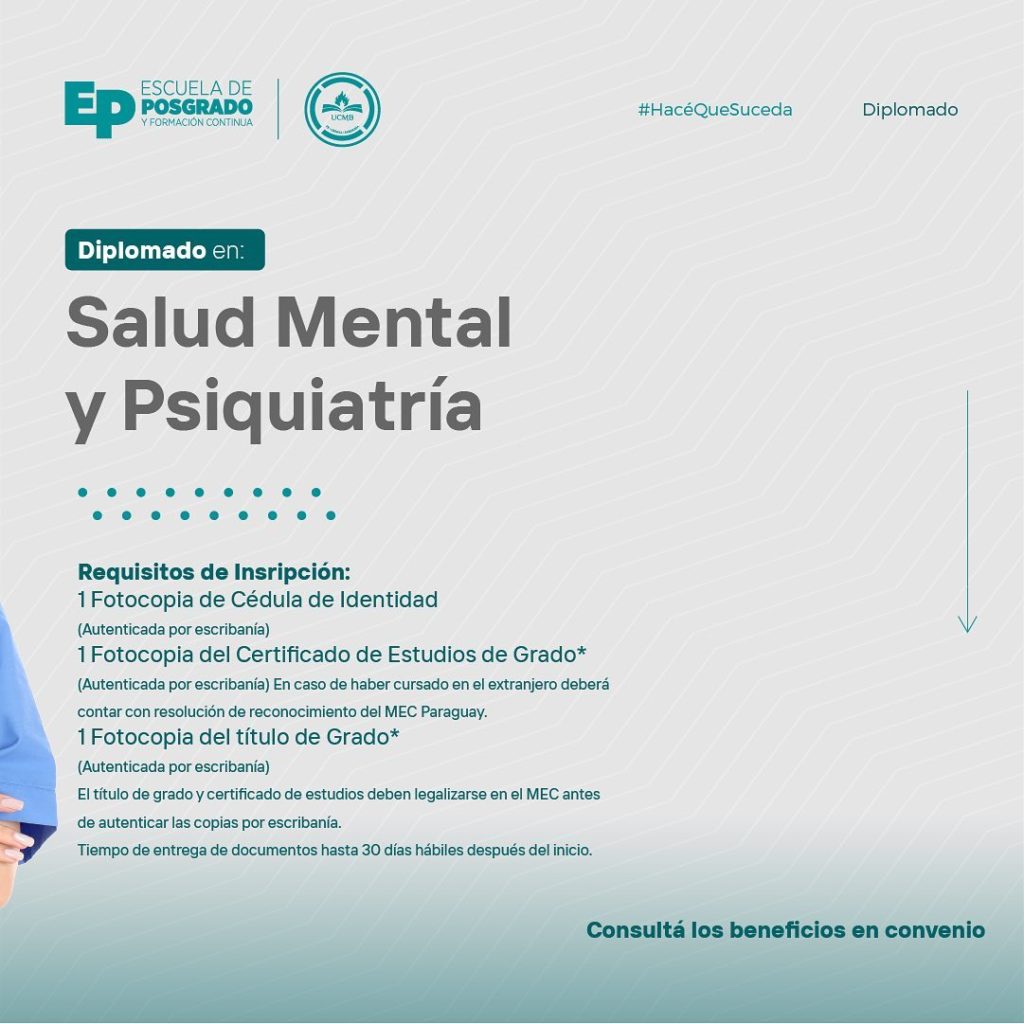 Nuevo Diplomado En Salud Mental Y Psiquiatr A Universidad Centro